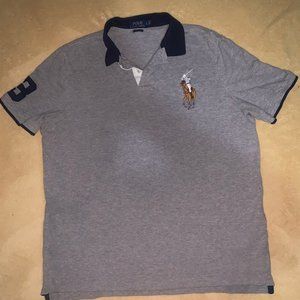 Polo Classic Fit Big Pony Polo Shirt; Size L